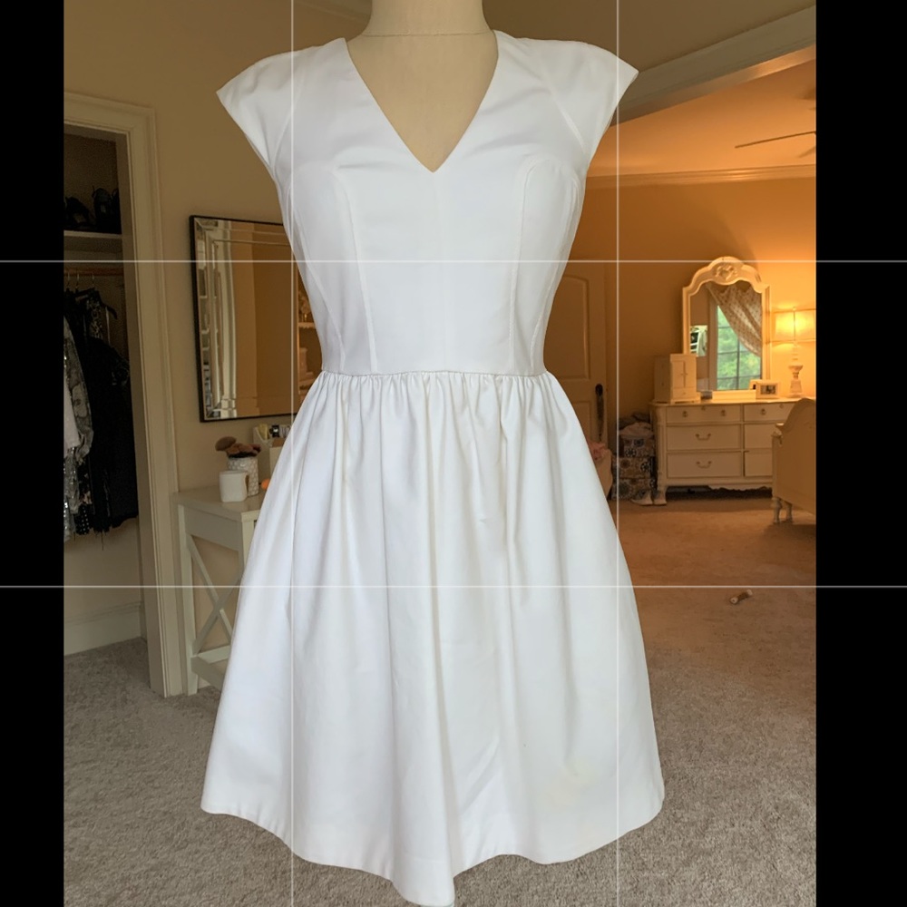French Connection White Dress